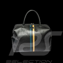 Steve McQueen Leder Reisetasche Dean 7 72h Scwharz 27950-1504