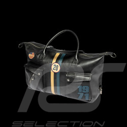 Steve McQueen Leather Travel Bag Nolan 7 48h Black 27953-1504