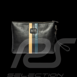 24h le Mans Ledertasche Steve McQueen Jim 7 Schwarz 27951-1504