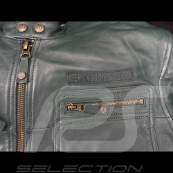 Steve McQueen Leather Jacket Dennis 3 Pine Green 27942-3084 - men