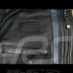 Veste Cuir 24h le Mans Steve McQueen Jutta 2 Noir 27947-1504 - femme