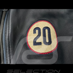 24h le Mans Leather Jacket Steve McQueen Liam 2 Black 27945-1504 - men