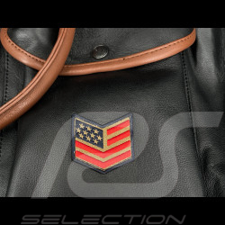 Steve McQueen Leather Travel Bag Duke 2 48h Black 27948-1504