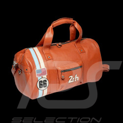 24h le Mans Leather Travel Bag Georges Planeur Rusty 27937-9920