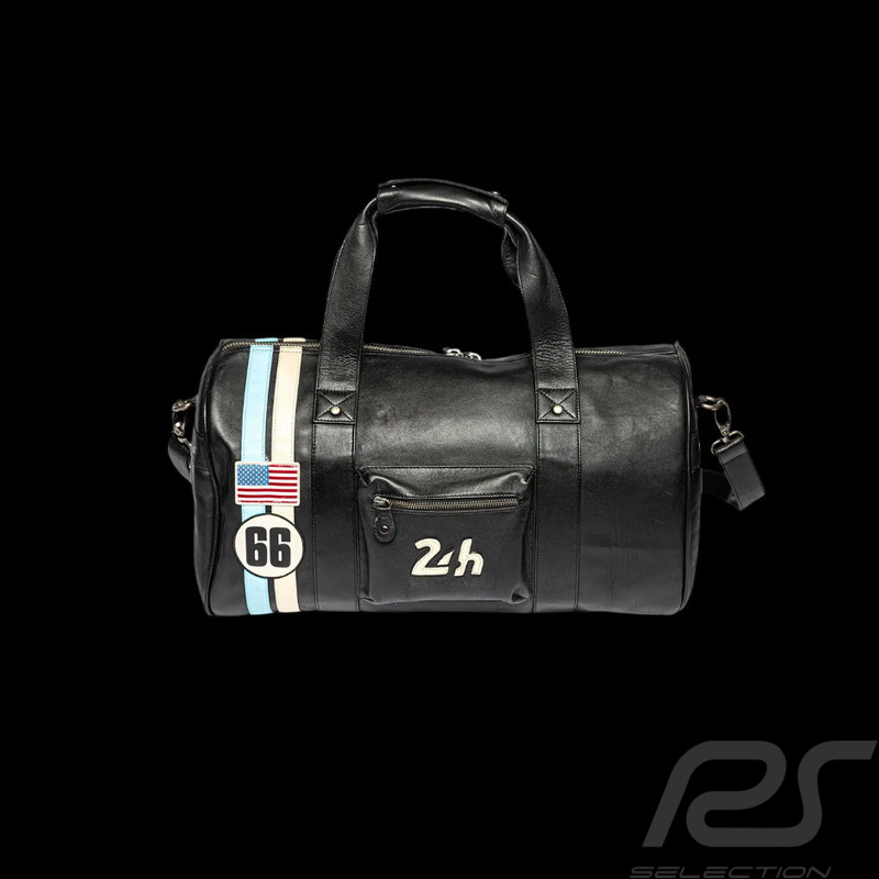 Sac de Voyage 24h le Mans en Cuir Georges Planeur Noir 27937-1504