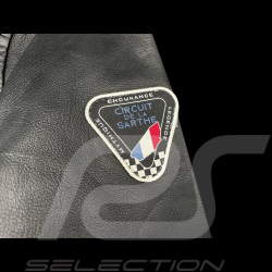 24h le Mans Leather Jacket Pierre Black 27928-1504 - men