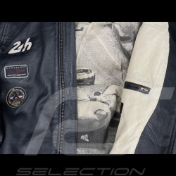 Veste Cuir 24h le Mans Pierre Noir 27928-1504 - homme