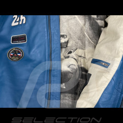Veste Cuir 24h le Mans Pierre Bleu Maillard 27928-9922 - homme