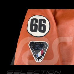 24h le Mans Leather Jacket Sten Rusty 27930-9920 - men