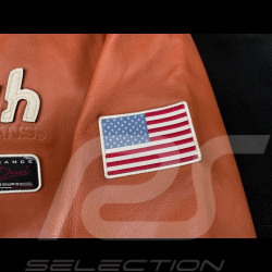 24h le Mans Leather Jacket Sten Rusty 27930-9920 - men