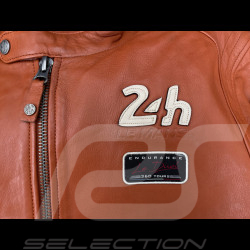24h le Mans Lederjacke Sten Rostfarben 27930-9920 - herren