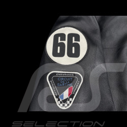 Veste Cuir 24h le Mans Sten Noir 27930-1504 - homme