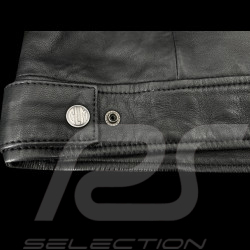 24h le Mans Lederjacke Sten Schwarz 27930-1504 - herren