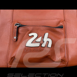Sac de Voyage 24h le Mans en Cuir Georges Planeur Rouille 27937-9920