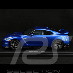Nissan GT-R Skyline Edition Bayside 2024 Blue 1/18 GT Spirit GT521