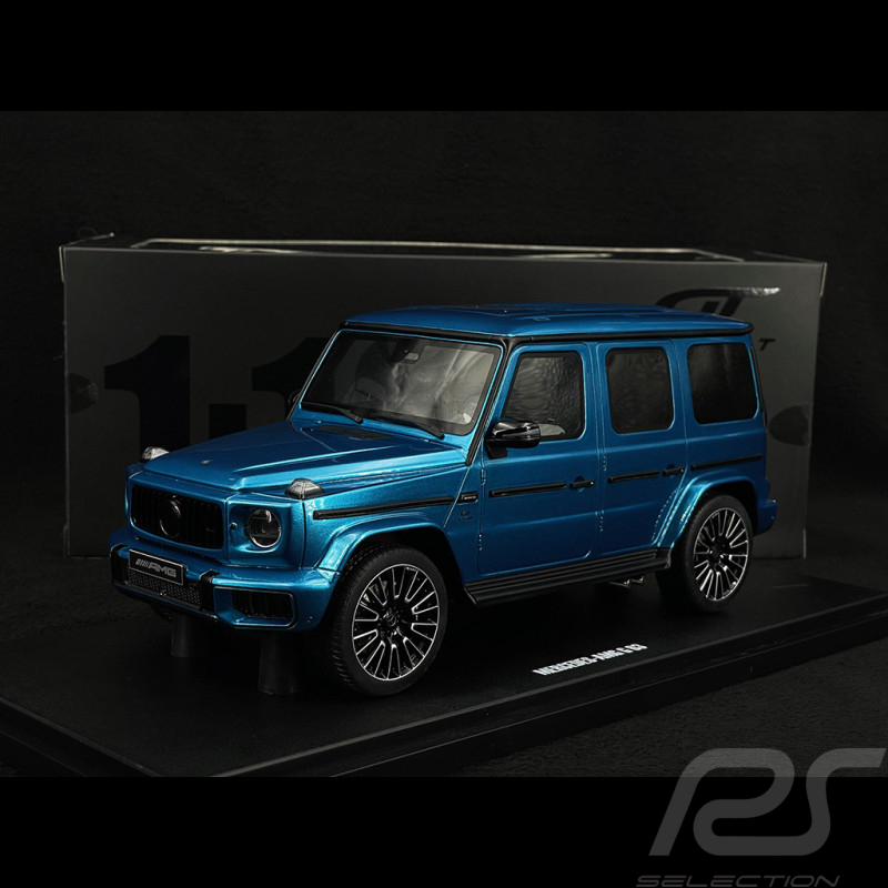 Mercedes-Benz G63 AMG 2024 Hyper Blau 1/18 GT Spirit GT925