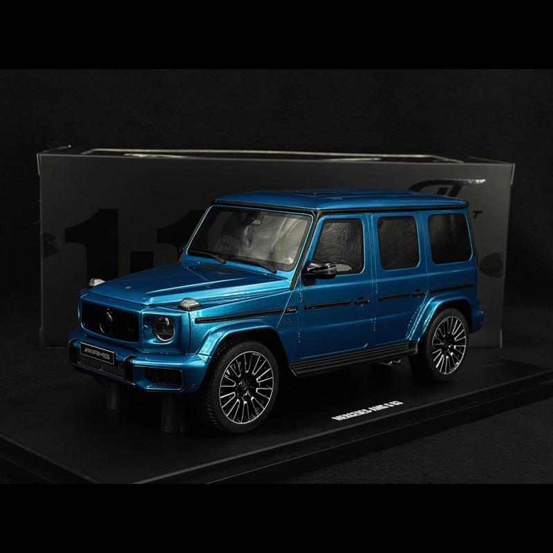 Mercedes-Benz G63 AMG 2024 Hyper Blue 1/18 GT Spirit GT925