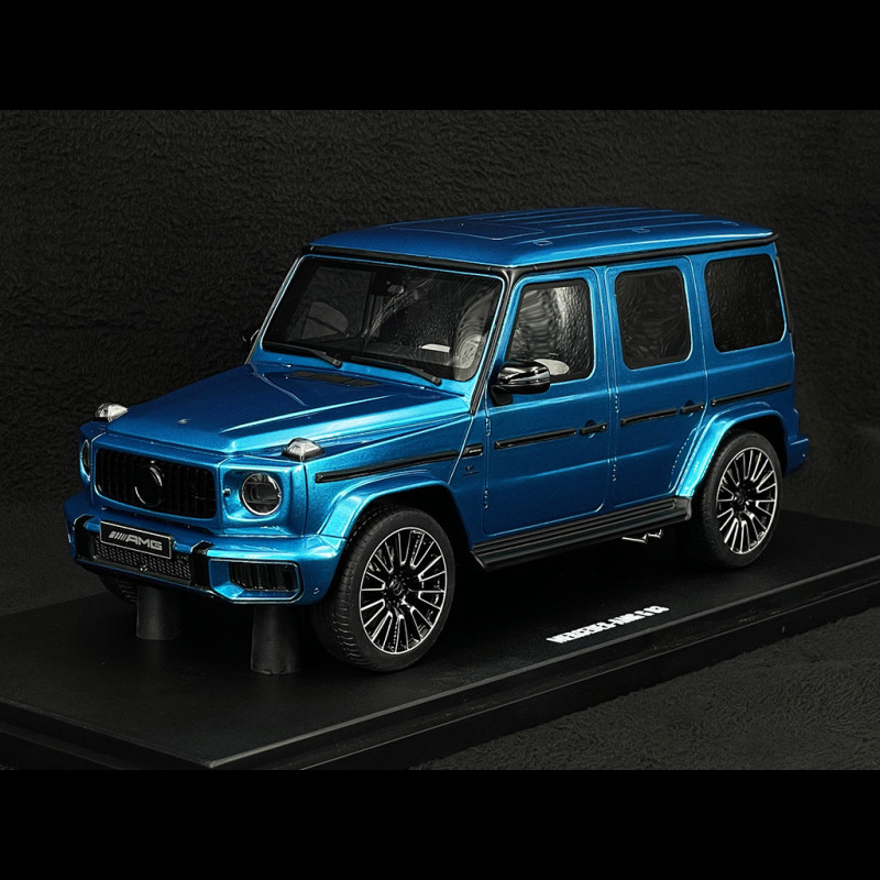 Mercedes-Benz G63 AMG 2024 Hyper Blue 1/18 GT Spirit GT925
