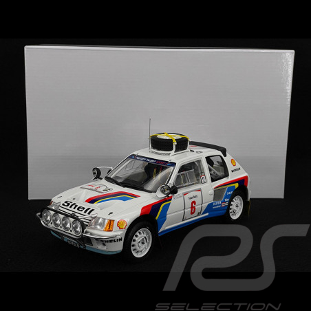 Peugeot 205 T16 n° 6 Rallye Safari 1985 1/18 GT Spirit OT1161