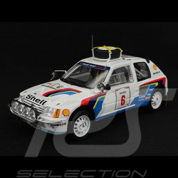Peugeot 205 T16 n° 6 Rallye Safari 1985 1/18 GT Spirit OT1161