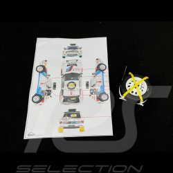 Peugeot 205 T16 n° 6 Rallye Safari 1985 1/18 GT Spirit OT1161