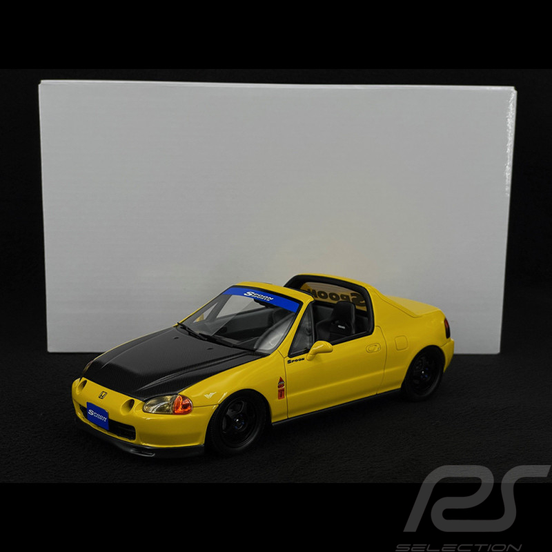 Honda Civic Del Sol Spoon Phoenix 1996 Gelb 1/18 Ottomobile OT1154