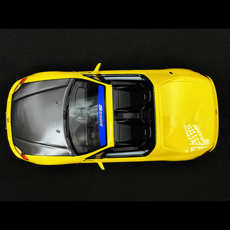 Honda Civic Del Sol Spoon Phoenix 1996 Yellow 1/18