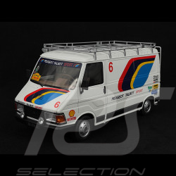 Set Rallye Peugeot 205 T16 n° 5 Sieger Tour de Corse 1986 mit Anhänger 1/18 Ottomobile OT384