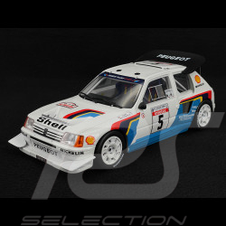Set Rallye Peugeot 205 T16 n° 5 Vainqueur Tour de Corse 1986 avec remorque 1/18 Ottomobile OT384