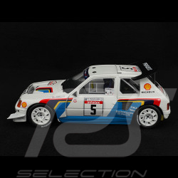Set Rallye Peugeot 205 T16 n° 5 Vainqueur Tour de Corse 1986 avec remorque 1/18 Ottomobile OT384