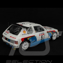 Set Rallye Peugeot 205 T16 n° 5 Winner Tour de Corse 1986 with Trailer 1/18 Ottomobile OT384