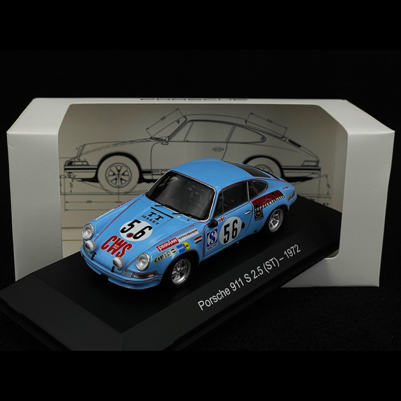 Porsche 911 ST 2.5 n° 56 1972 1/43 Spark MAP02035423