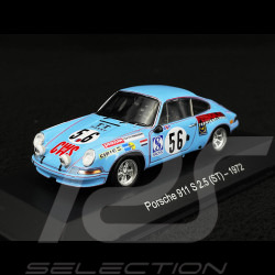Porsche 911 ST 2.5 n° 56 1972 Bleu 1/43 Spark MAP02035423