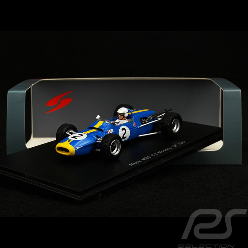 Johnny Servoz-Gavin Matra MS5 n° 2 Monaco GP 1967 1/43 Spark S1595