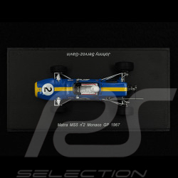 Johnny Servoz-Gavin Matra MS5 n° 2 Monaco GP 1967 1/43 Spark S1595