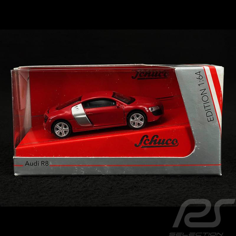 Audi R8 Tangorot 1/64 Schuco 452010900