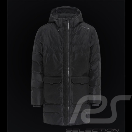Veste Porsche Design Parka Matelassée Imperméable Puma Noir 4056487046