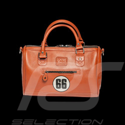 Sac à main 24h le Mans en Cuir Rosy Rouille 27940-9920