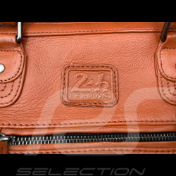 Sac à main 24h le Mans en Cuir Rosy Rouille 27940-9920