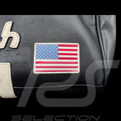 Sac à main 24h le Mans en Cuir Rosy Noir 27940-1504