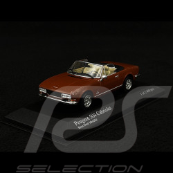 Peugeot 504 Cabriolet 1974 Brun Doré Métallisé 1/43 Minichamps 400112131