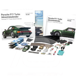 Calendrier de l'Avent Porsche 911 Turbo 3.0 Type 930 1977 Vert Chêne 1/43 Franzis 67233
