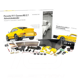 Porsche 911 Advent Calendar Carrera RS 2.7 1973 Yellow 1/24 Franzis 67273