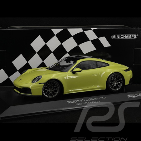 Porsche 911 Carrera Coupé Type 992.2 2024 Jaune Carthagène Minichamps 155064021