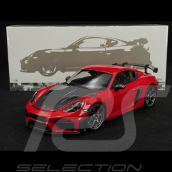 Porsche Cayman GT4 RS 2024 Weissach Package Guards Red 1/18 Minichamps 110062120