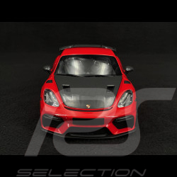Porsche Cayman GT4 RS 2024 Weissach Package Rouge Indien 1/18 Minichamps 110062120