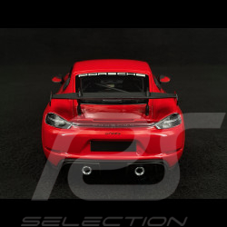 Porsche Cayman GT4 RS 2024 Weissach Package Guards Red 1/18 Minichamps 110062120