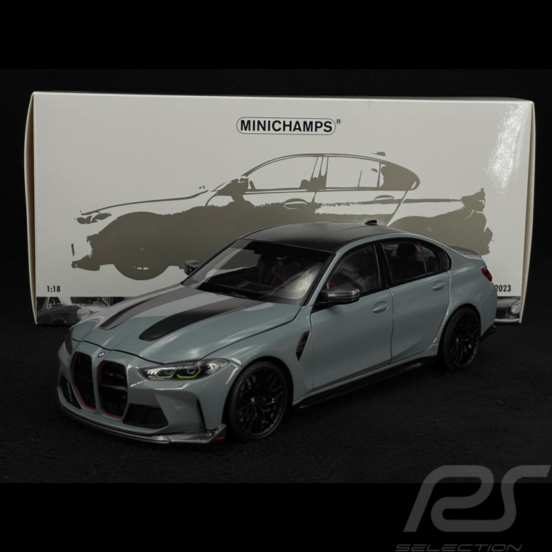 BMW M3 CS 2023 Grey 1/18 Minichamps 110023501
