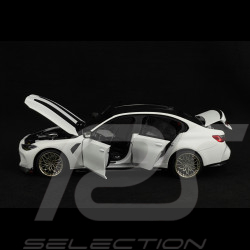 BMW M3 CS 2023 White 1/18 Minichamps 110023500