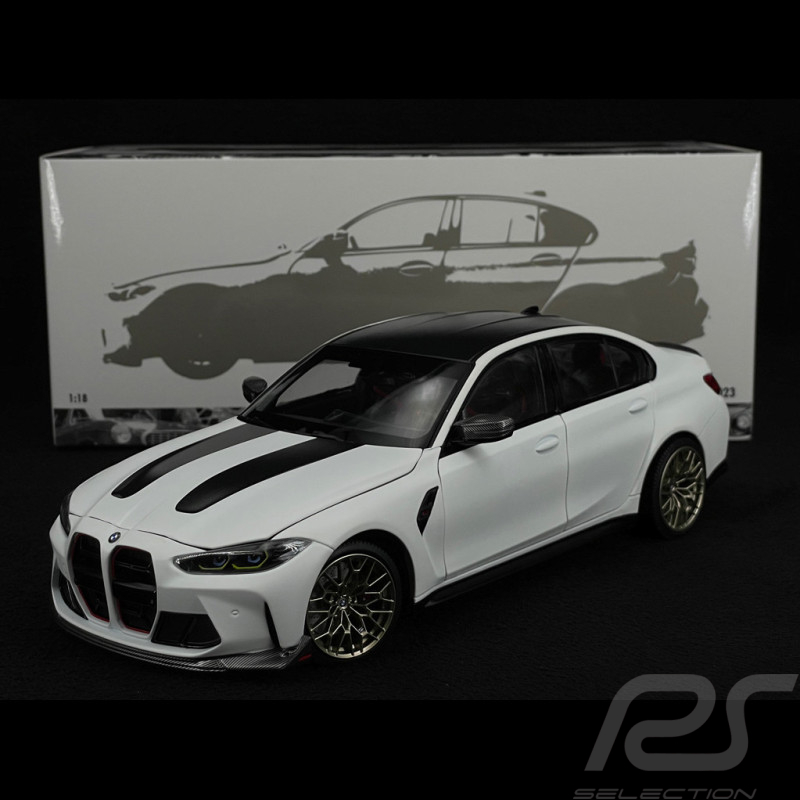 BMW M3 CS 2023 White 1/18 Minichamps 110023500